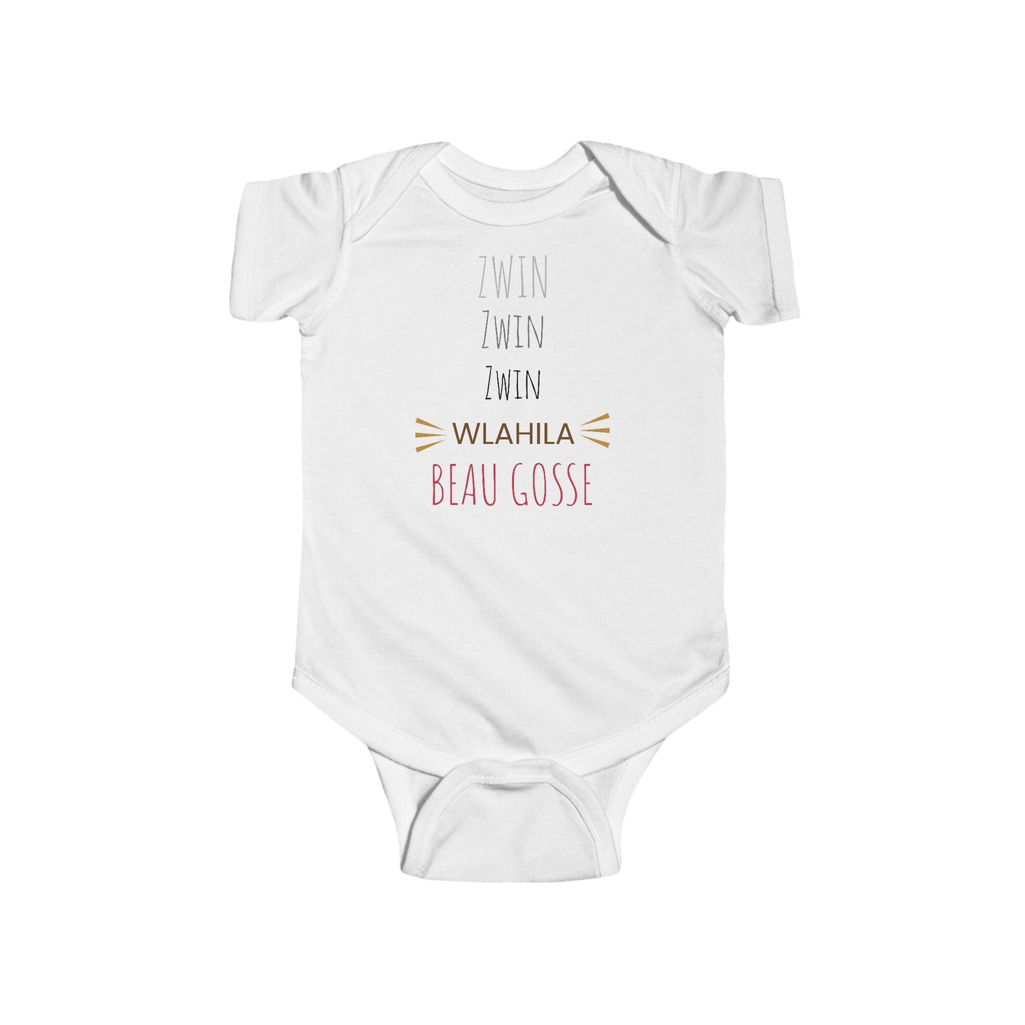 👶 Body Bébé Humour Marocain Zwin Zwin Zwin - Confort, Style et Bled Vibes