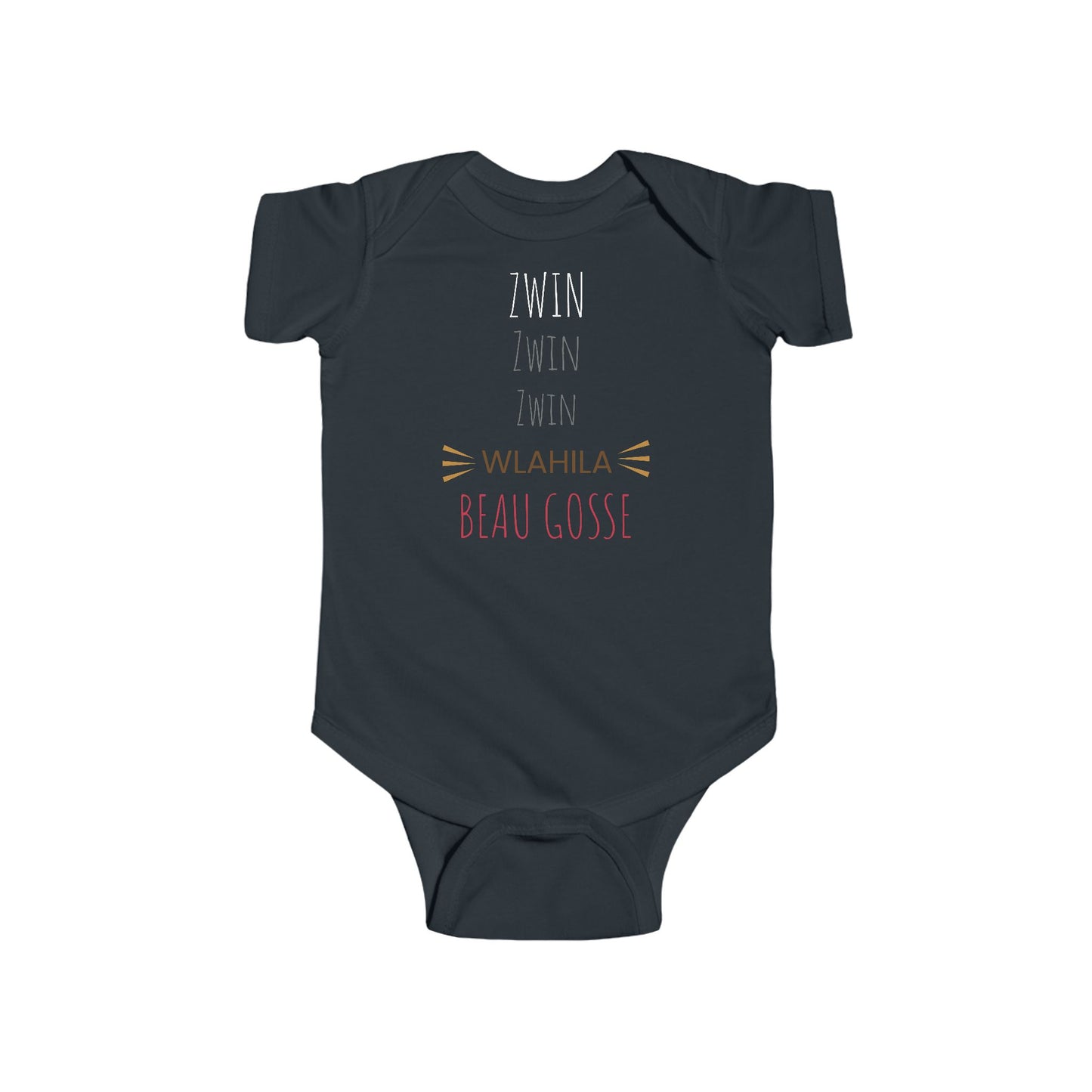 👶 Body Bébé Humour Marocain Zwin Zwin Zwin - Confort, Style et Bled Vibes