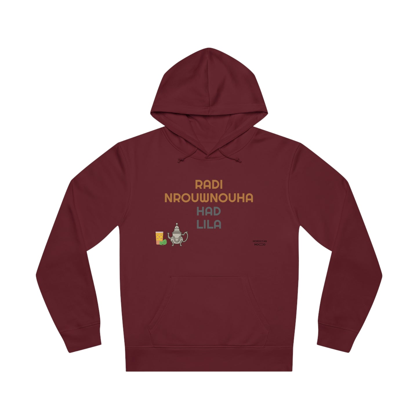 🔥 Sweatshirt Unisexe "Moroccan Mood"  Radi Nrouwnouha - Confort, Style et Bled Vibes 🇲🇦