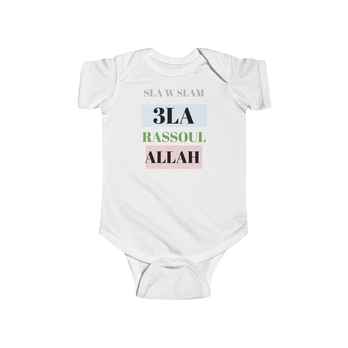 👶 Body Bébé Humour Marocain Sla W Slam - Confort, Style et Bled Vibes