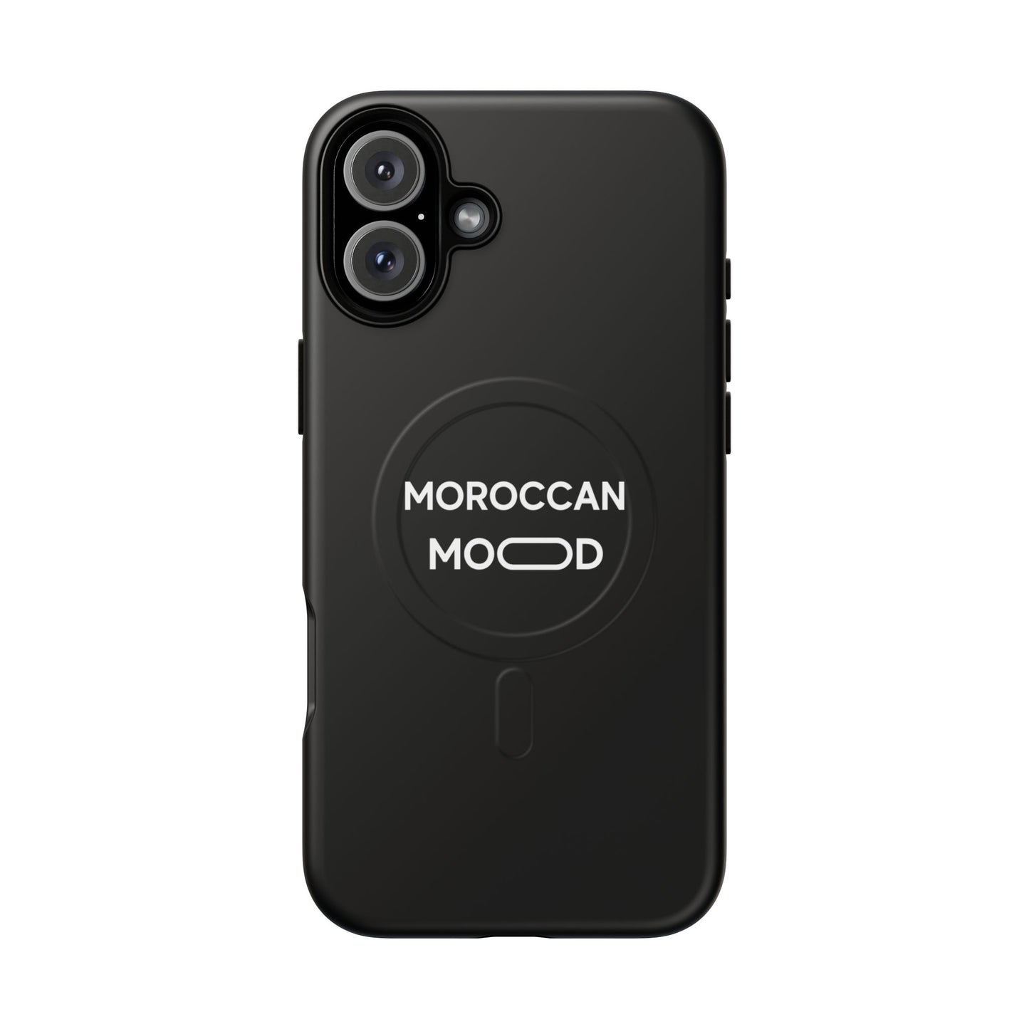 📱 Coque Magnétique Renforcée Noire – Moroccan Mood