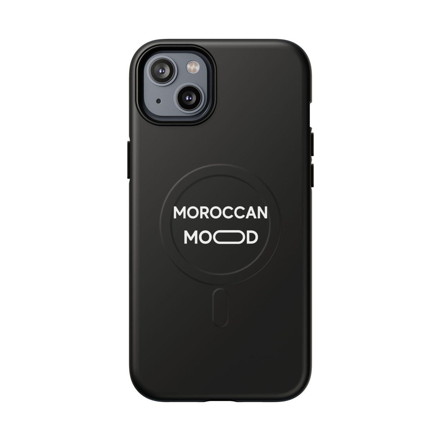 📱 Coque Magnétique Renforcée Noire – Moroccan Mood