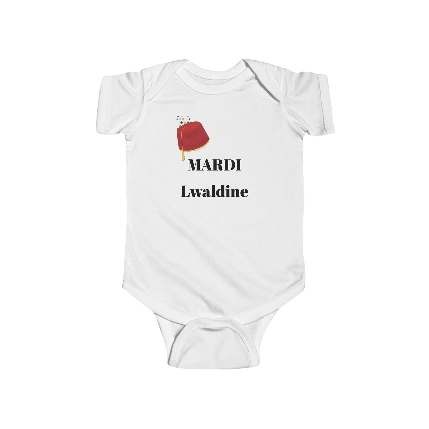 👶 Body Bébé Humour Marocain Mardi Lwaldine - Confort, Style et Bled Vibes